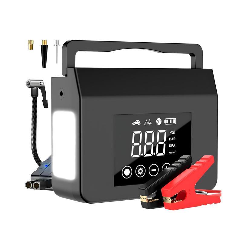Portable Car Jump Starter with Air Compressor